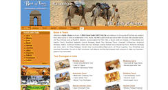 Desktop Screenshot of bookatours.com